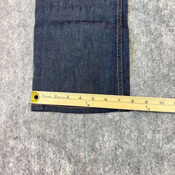 Diesel Viker Mens Jeans Size 26 L30 100% Cotton 100% Cow Leather Patch Dark Wash - Picture 15 of 16